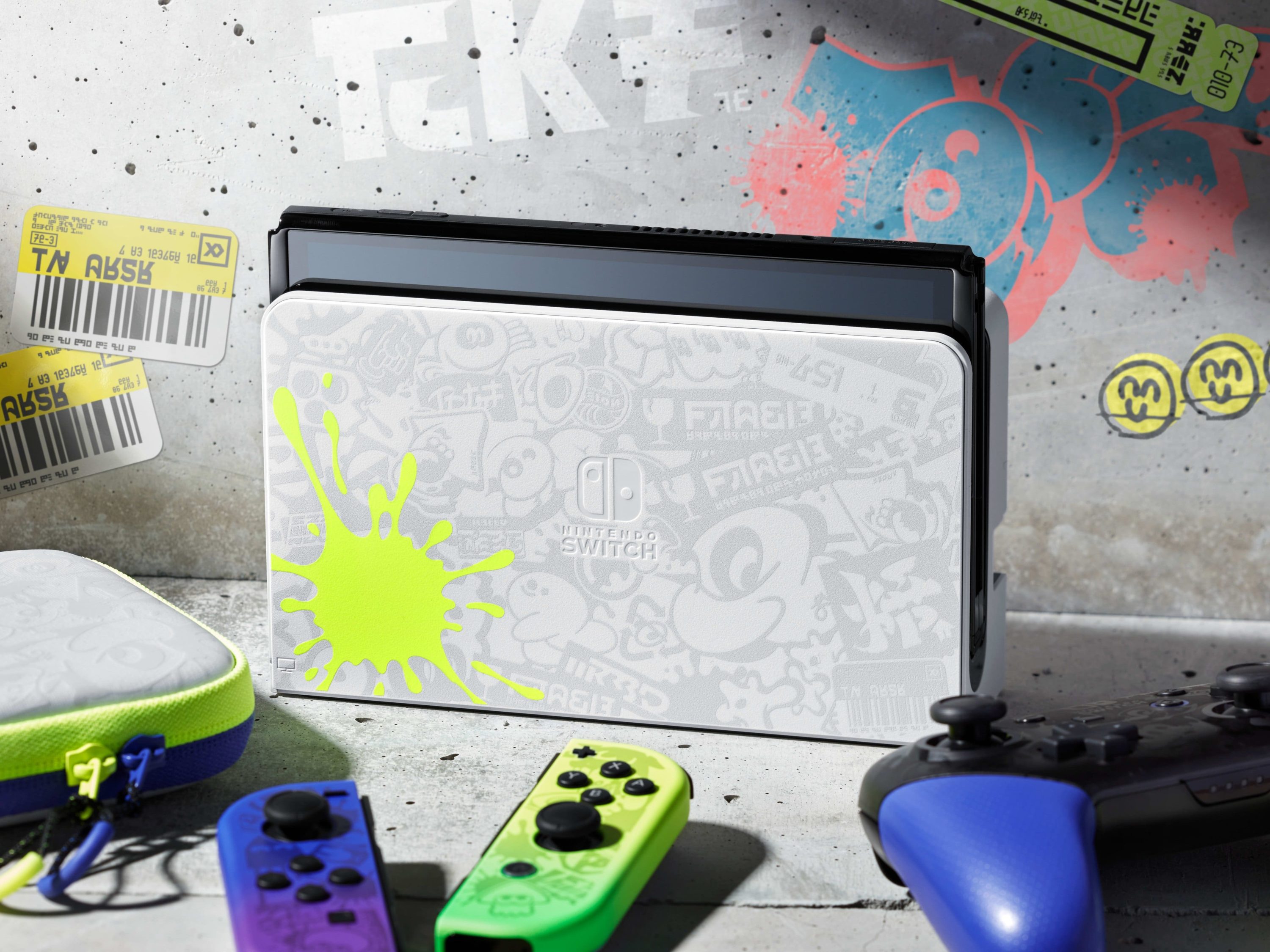 Nintendo Switch OLED Model: Splatoon 3 Edition Photo 2