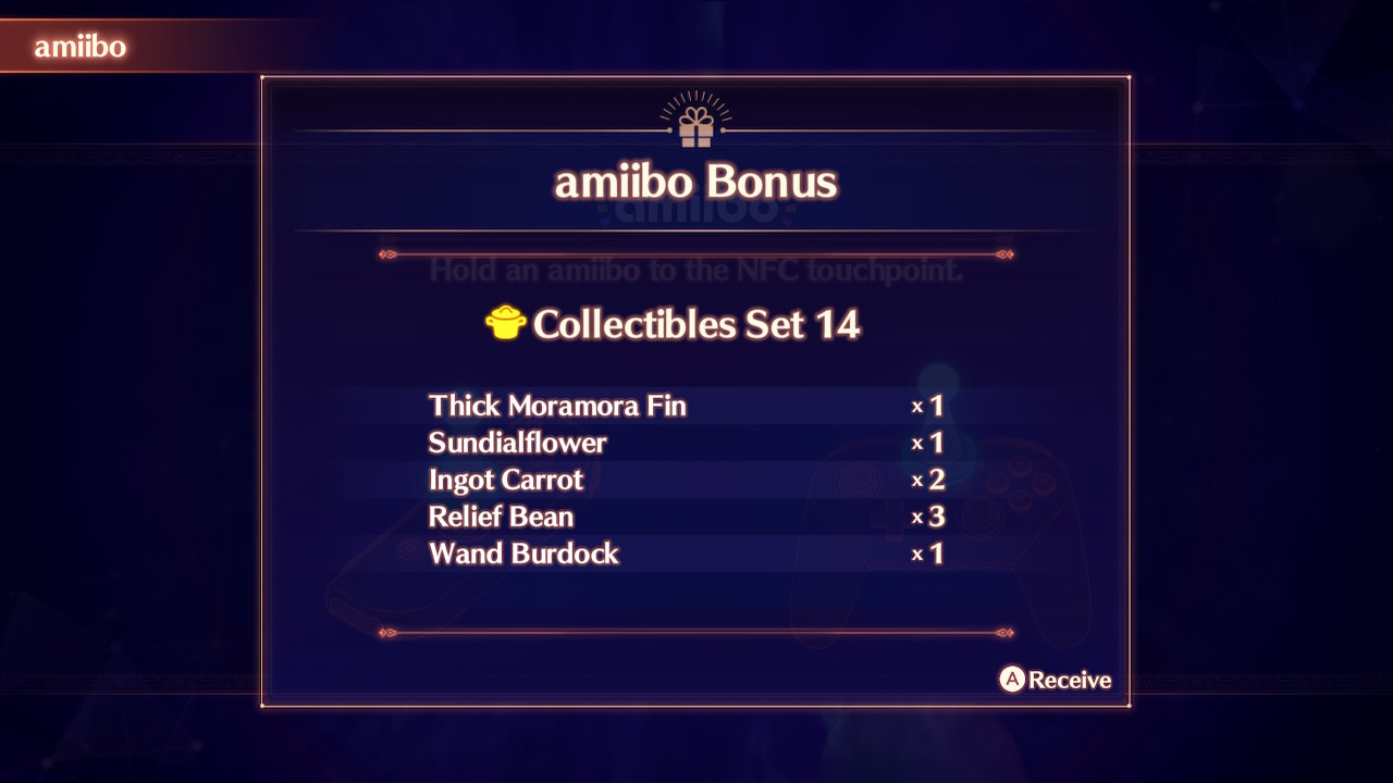 Xenoblade Chronicles 3 amiibo Bonus Screenshot
