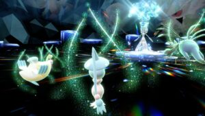 Pokémon Scarlet And Violet Tera Raid Battle Screenshot