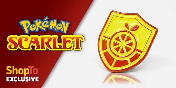 Pokémon Scarlet Pin Badge Photo