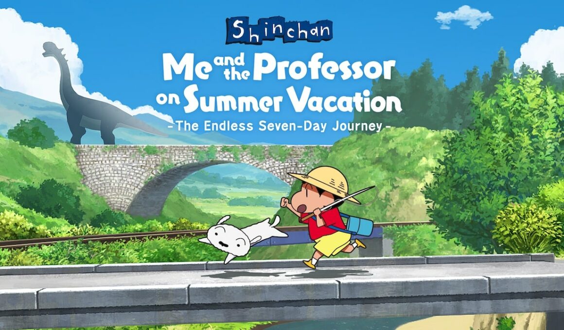 Shin Chan: Me And The Professor On Summer Vacation Logo
