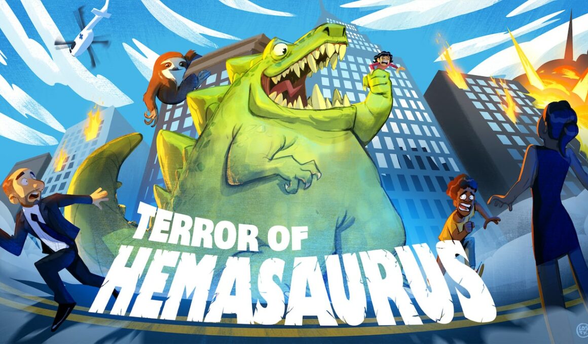 Terror of Hemasaurus Logo