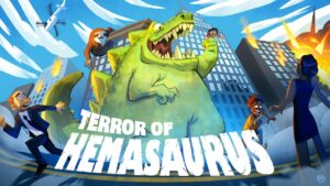 Terror of Hemasaurus Logo