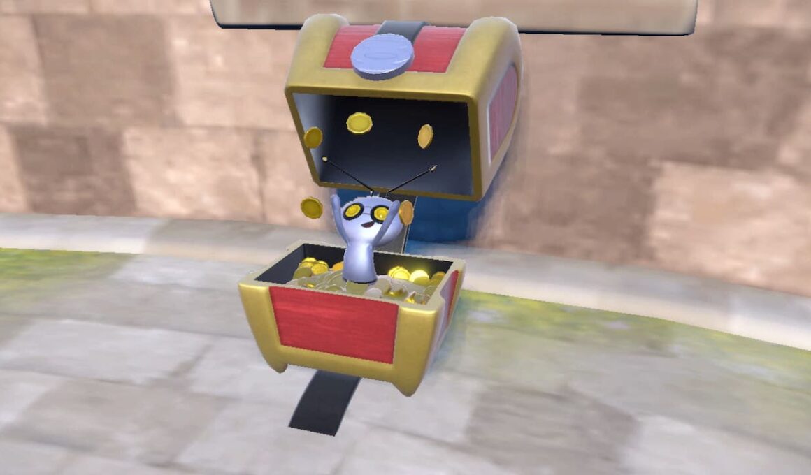 Gimmighoul (Chest Form) Pokémon Scarlet and Violet Screenshot