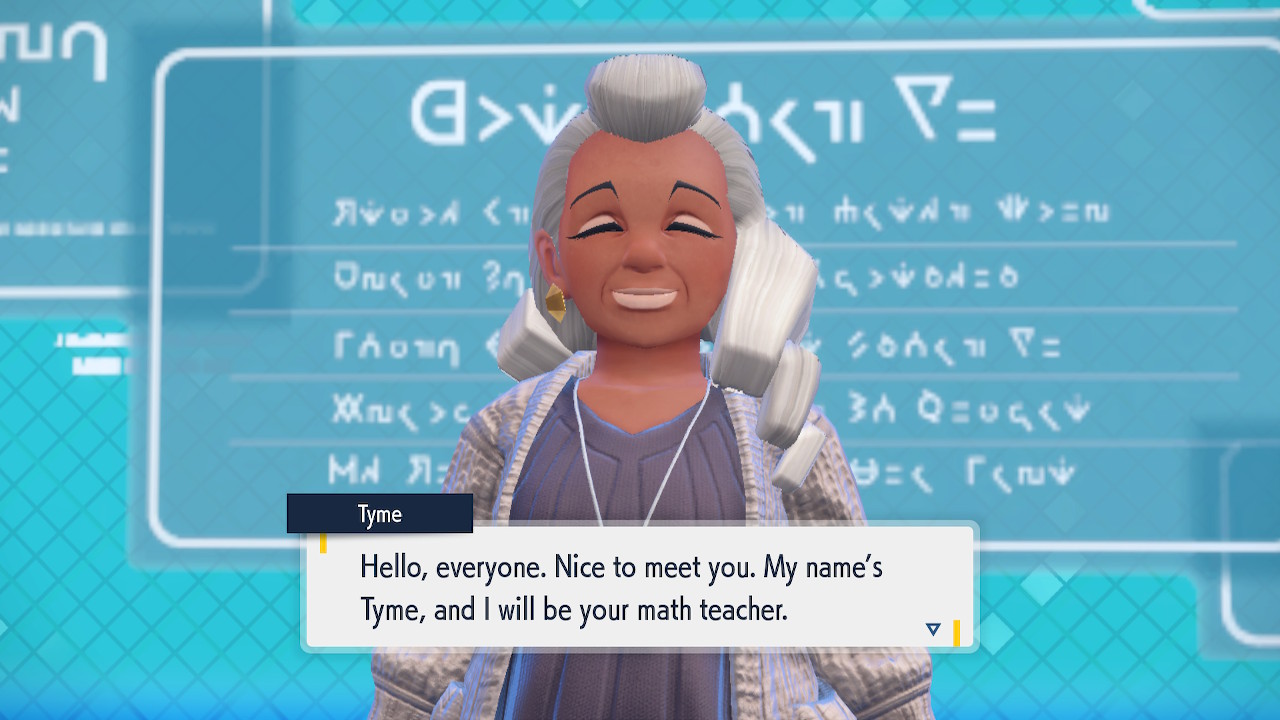 Pokémon Scarlet And Violet Math Exam Screenshot