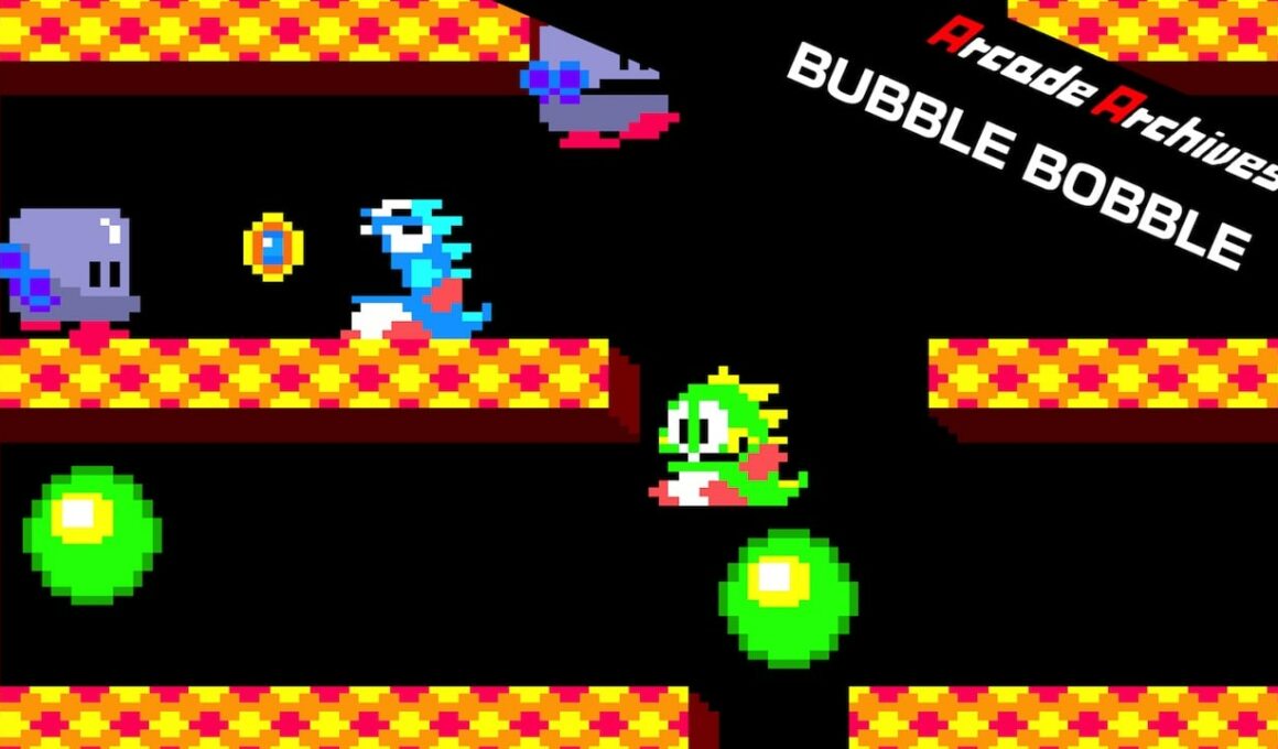Arcade Archives Bubble Bobble Logo