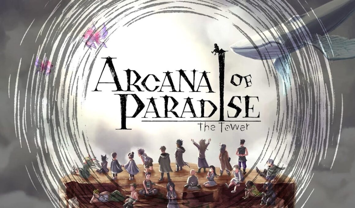 Arcana Of Paradise: The Tower Logo
