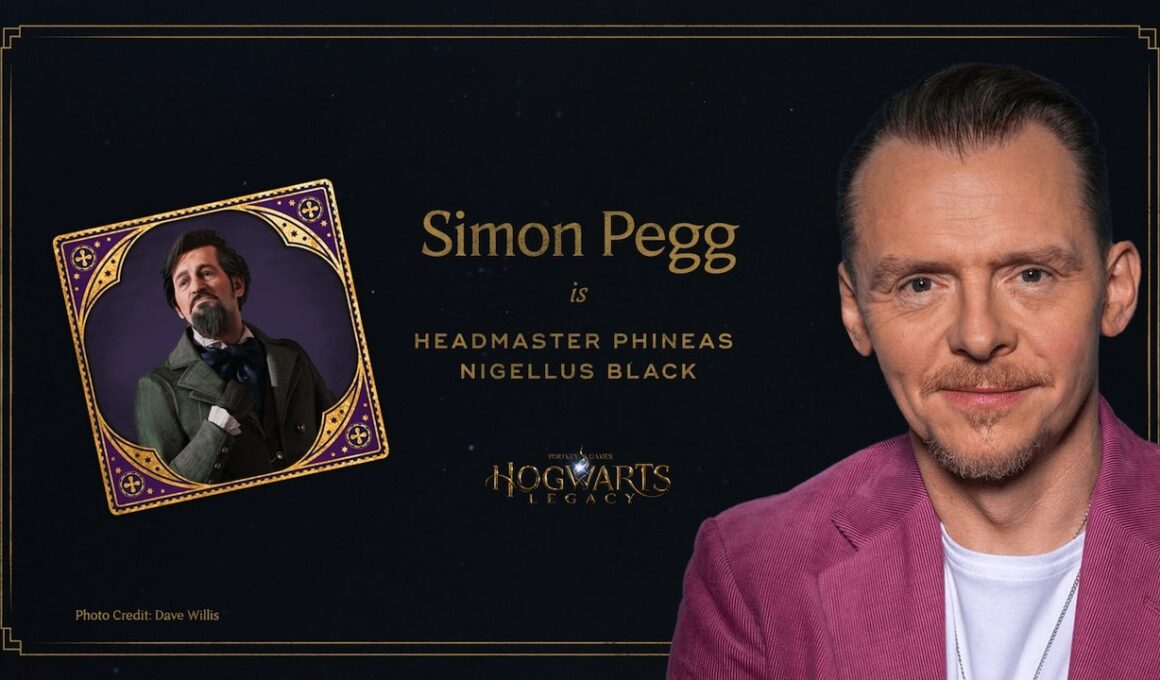 Hogwarts Legacy Simon Pegg Photo