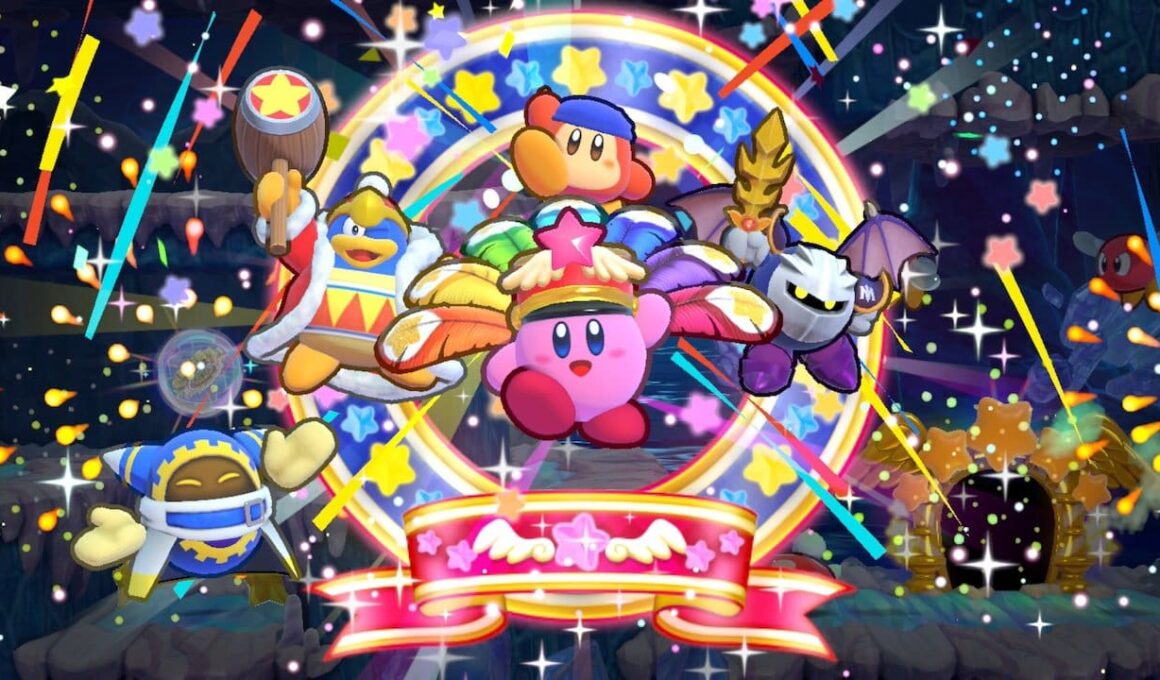 Kirby's Return to Dream Land Deluxe Festival Copy Ability Screenshot