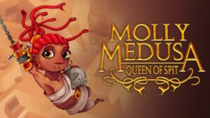 Molly Medusa: Queen of Spit Logo