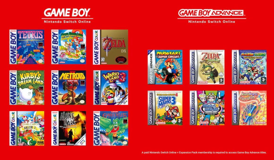 Game Boy Advance Nintendo Switch Online Image