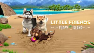 Little Friends: Puppy Island Logo