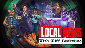 Local News With Cliff Rockslide Logo