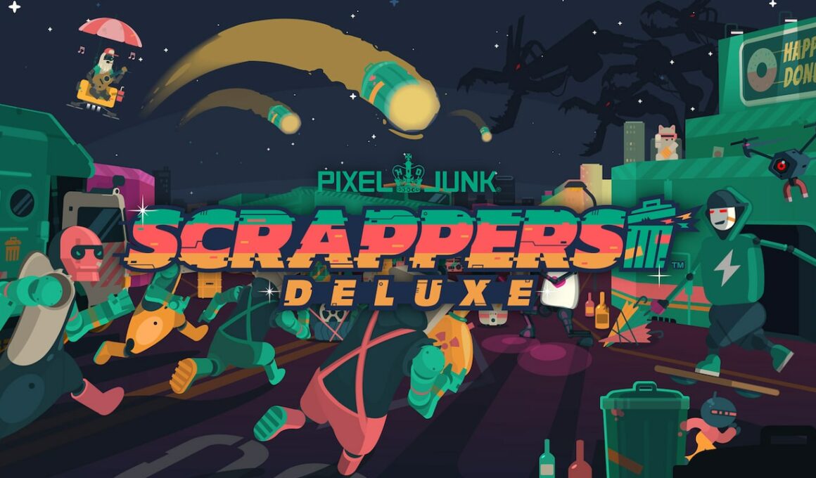 PixelJunk Scrappers Deluxe Logo