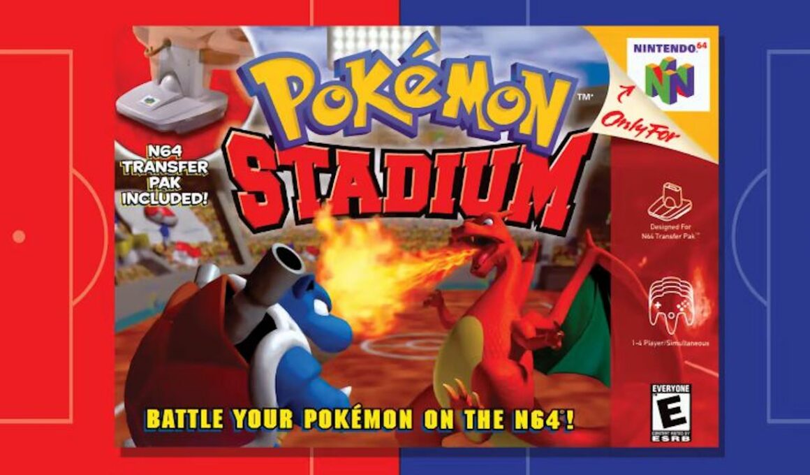 Pokémon Stadium Box Art