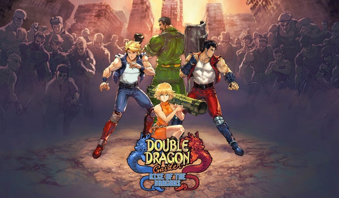Double Dragon Gaiden: Rise of the Dragons Logo