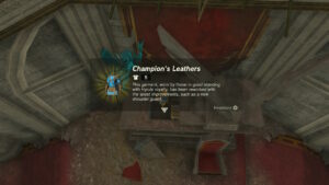 Zelda: Tears of the Kingdom Champion's Leathers Screenshot