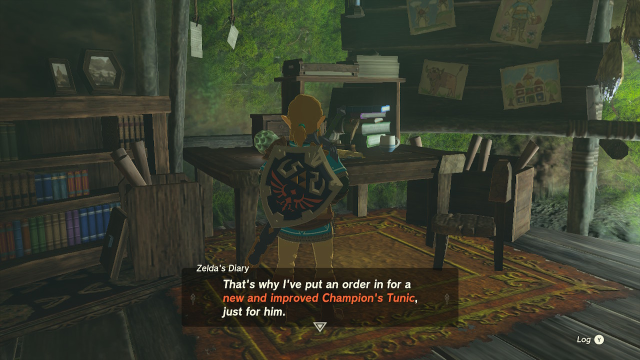 Zelda: Tears of the Kingdom Champion's Leathers Screenshot 1