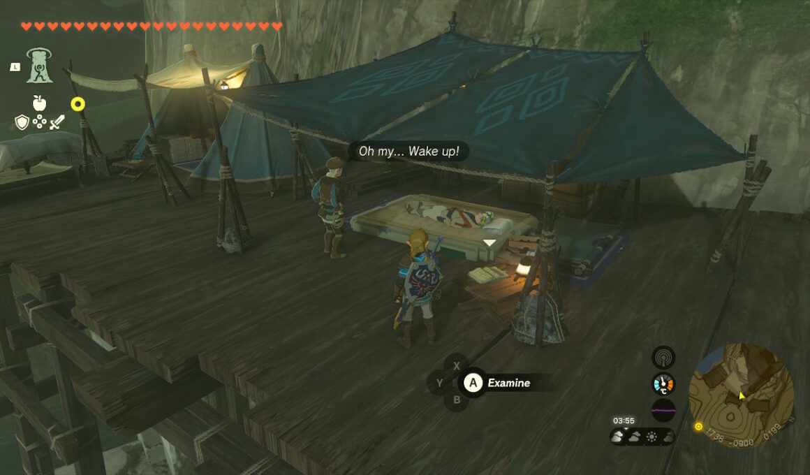 Zelda Tears of the Kingdom Kakariko Inn Owner Screenshot 1