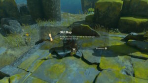 Zelda Tears of the Kingdom Old Map Screenshot
