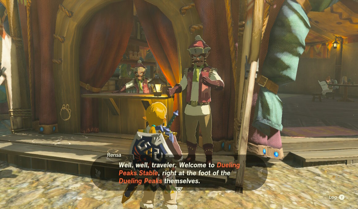 Zelda Tears of the Kingdom Stable Locations Screenshot