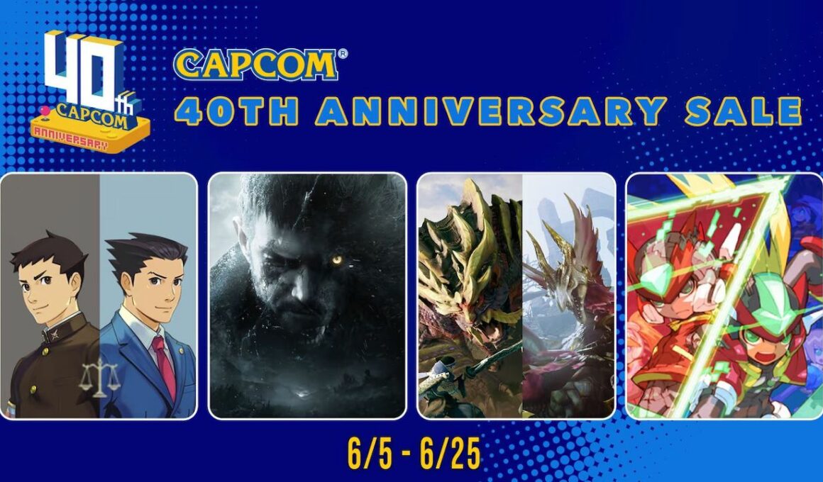 Capcom 40th Anniversary Sale Image