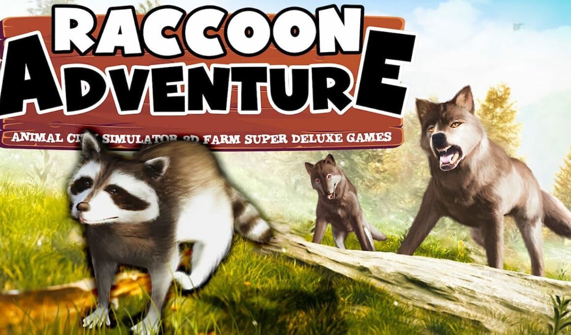 Raccoon Adventure Logo