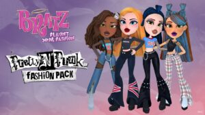 Bratz: Flaunt Your Fashion Pretty 'N' Punk Fashion Pack Logo
