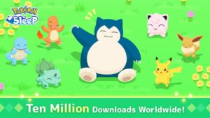 Pokémon Sleep 10 Million Downloads Image