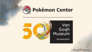 Pokémon Center x Van Gogh Museum Collection Logo