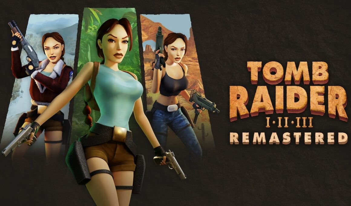 Tomb Raider I–III Remastered Starring Lara Croft Logo
