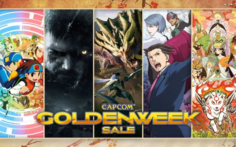 Capcom Golden Week Sale 2024 Banner