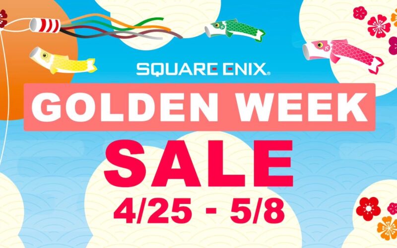 Square Enix Golden Week Sale 2024 Banner