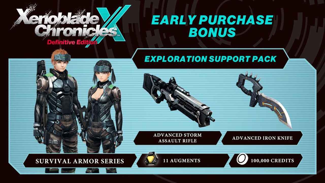 Xenoblade Chronicles X Definitive Edition Early Purchase Bonus
