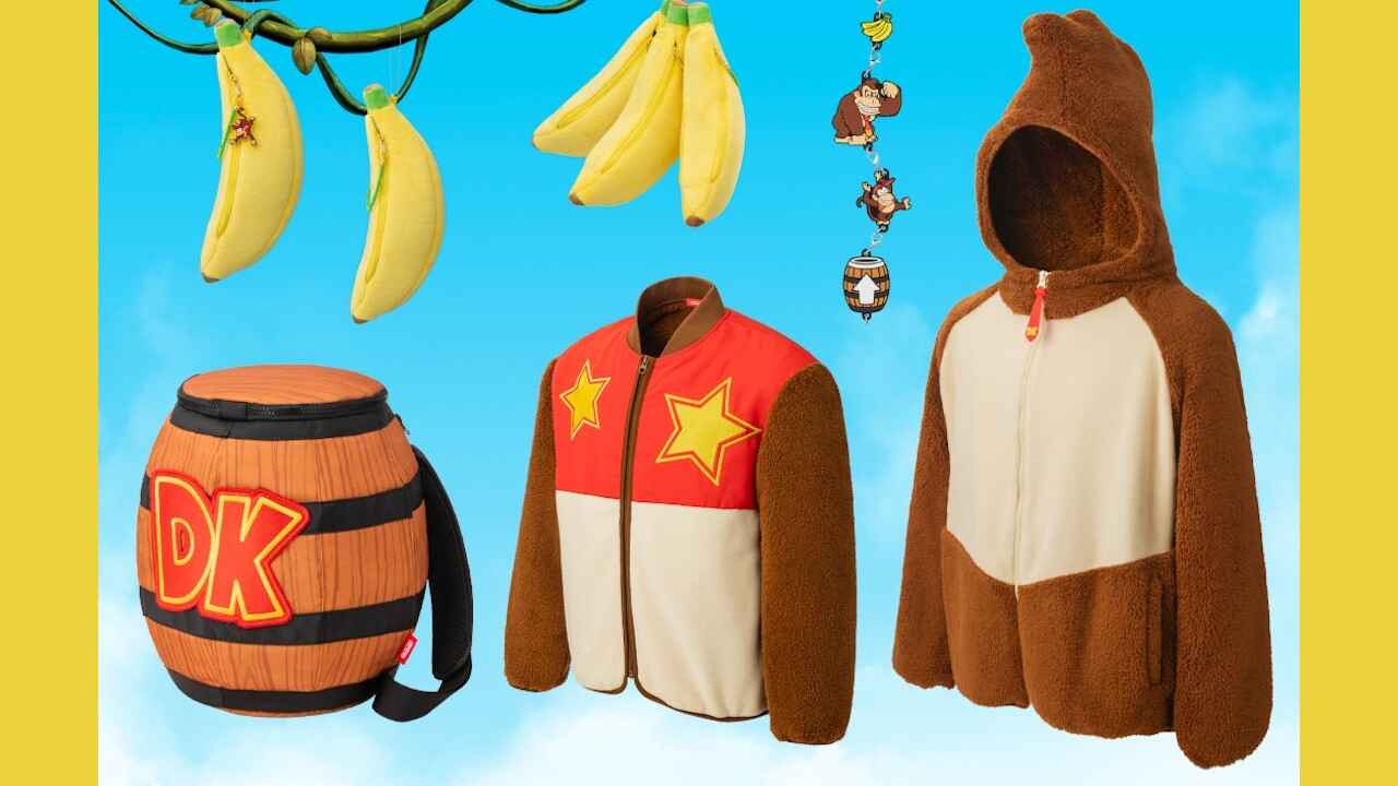 Exclusive Donkey Kong Merchandise To Swing Onto My Nintendo Store ...