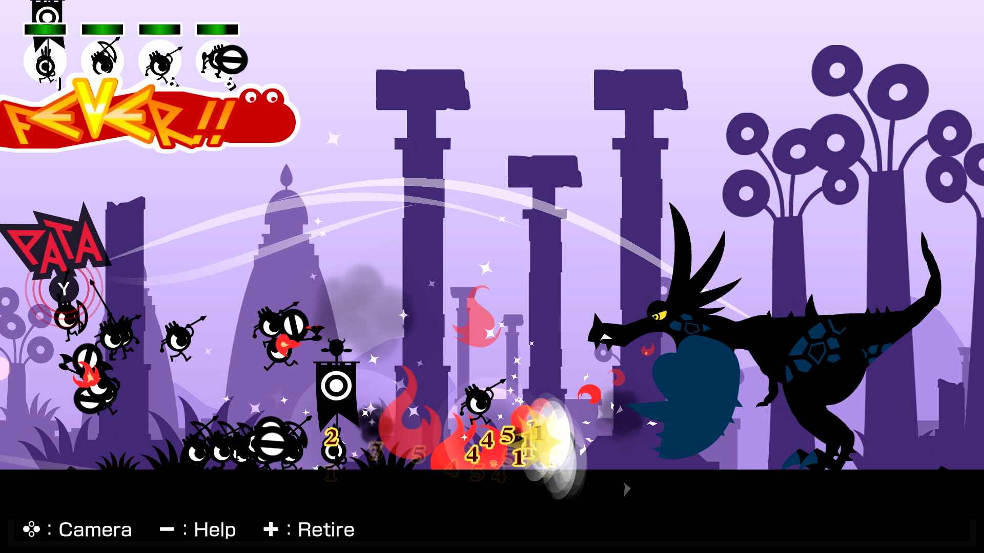 patapon 1 and 2 replay screenshot 1