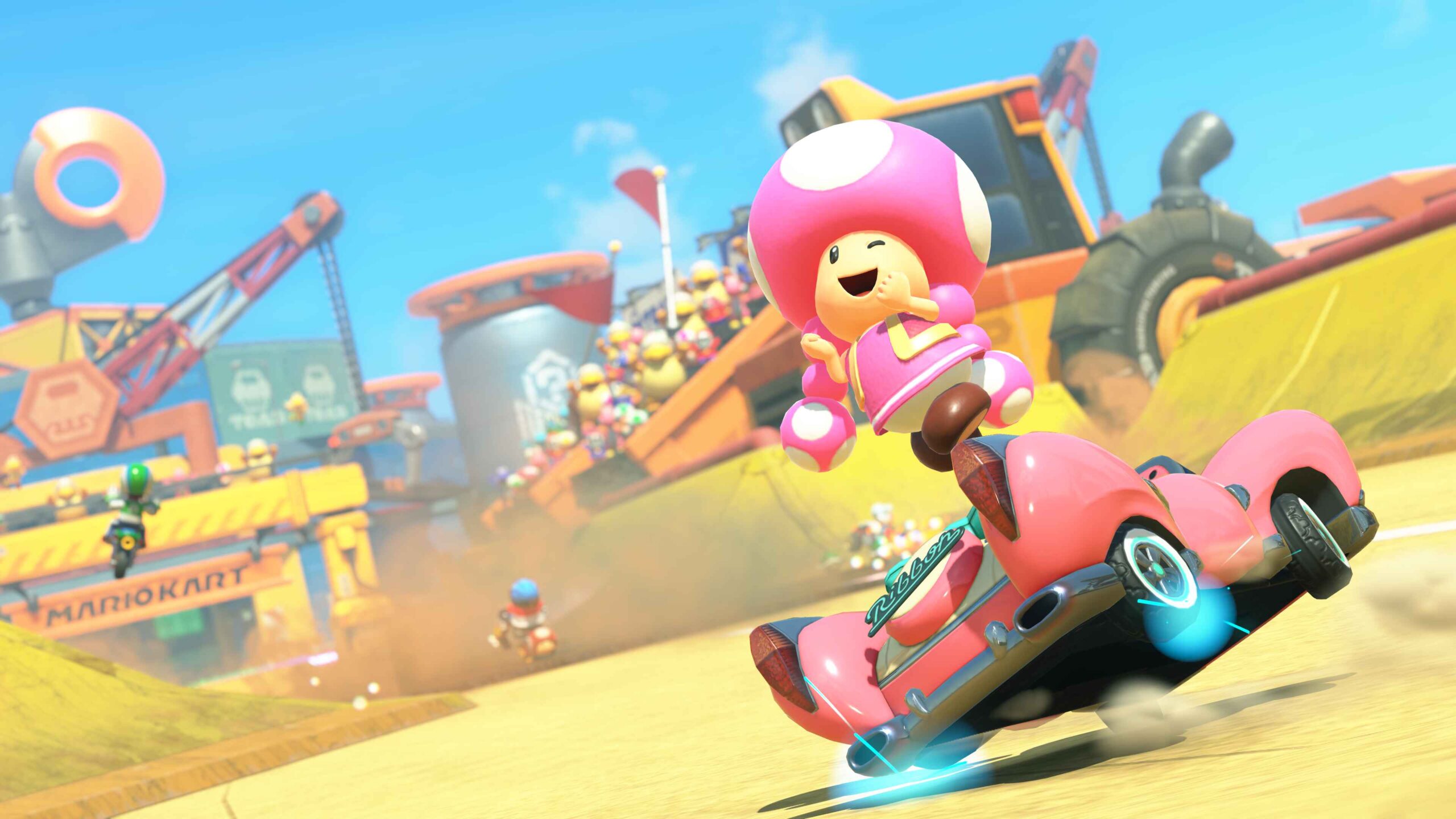 Every Character In Mario Kart World 51 mario kart world toadette screenshot scaled