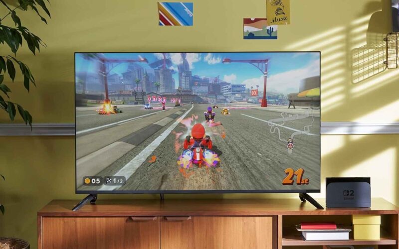 nintendo switch 2 living room photo