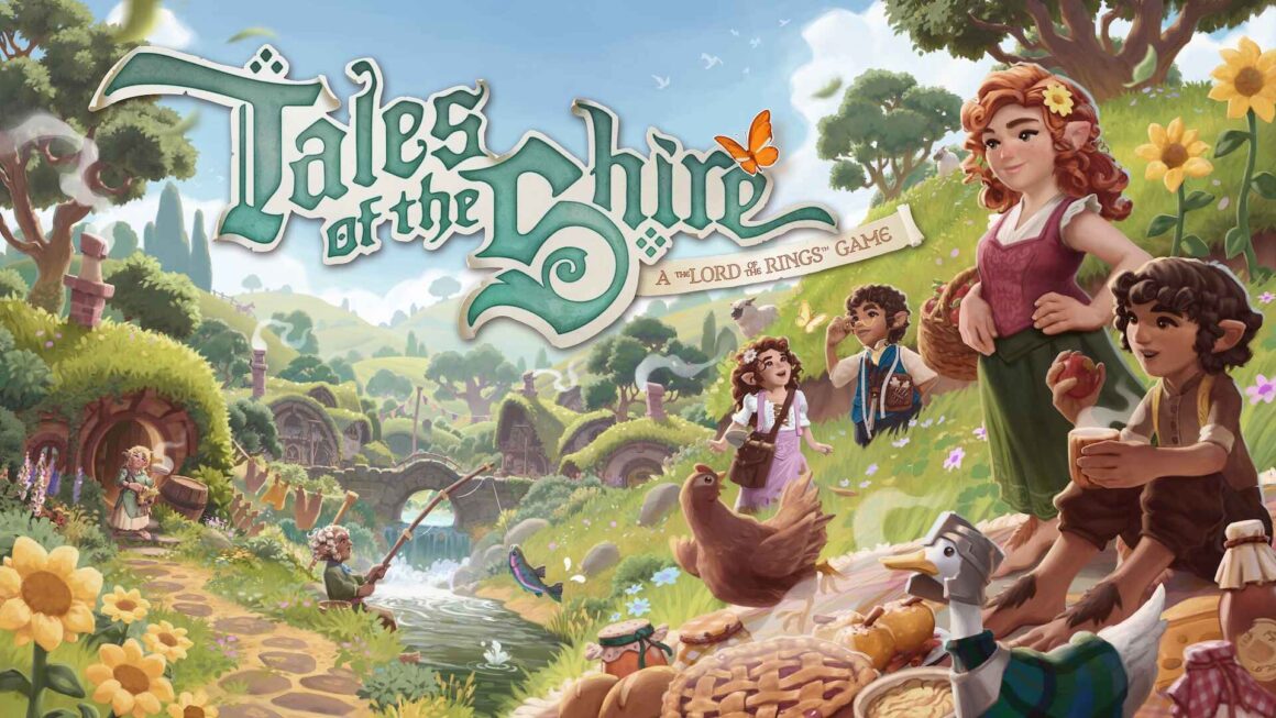 tales of the shire a lord of the rings game banner