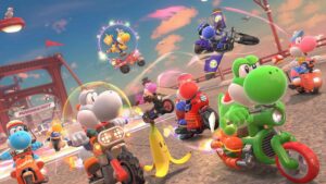 Monolith Soft Helped Co-Develop Mario Kart World mario_kart_world_yoshi_screenshot