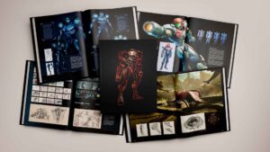 Metroid Prime Visual Retrospective Book Delayed Into October metroid_prime_1-3_visual_retrospective_book_photo