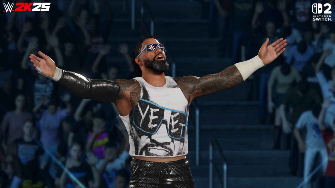 wwe 2k25 jey uso nintendo switch 2 screenshot