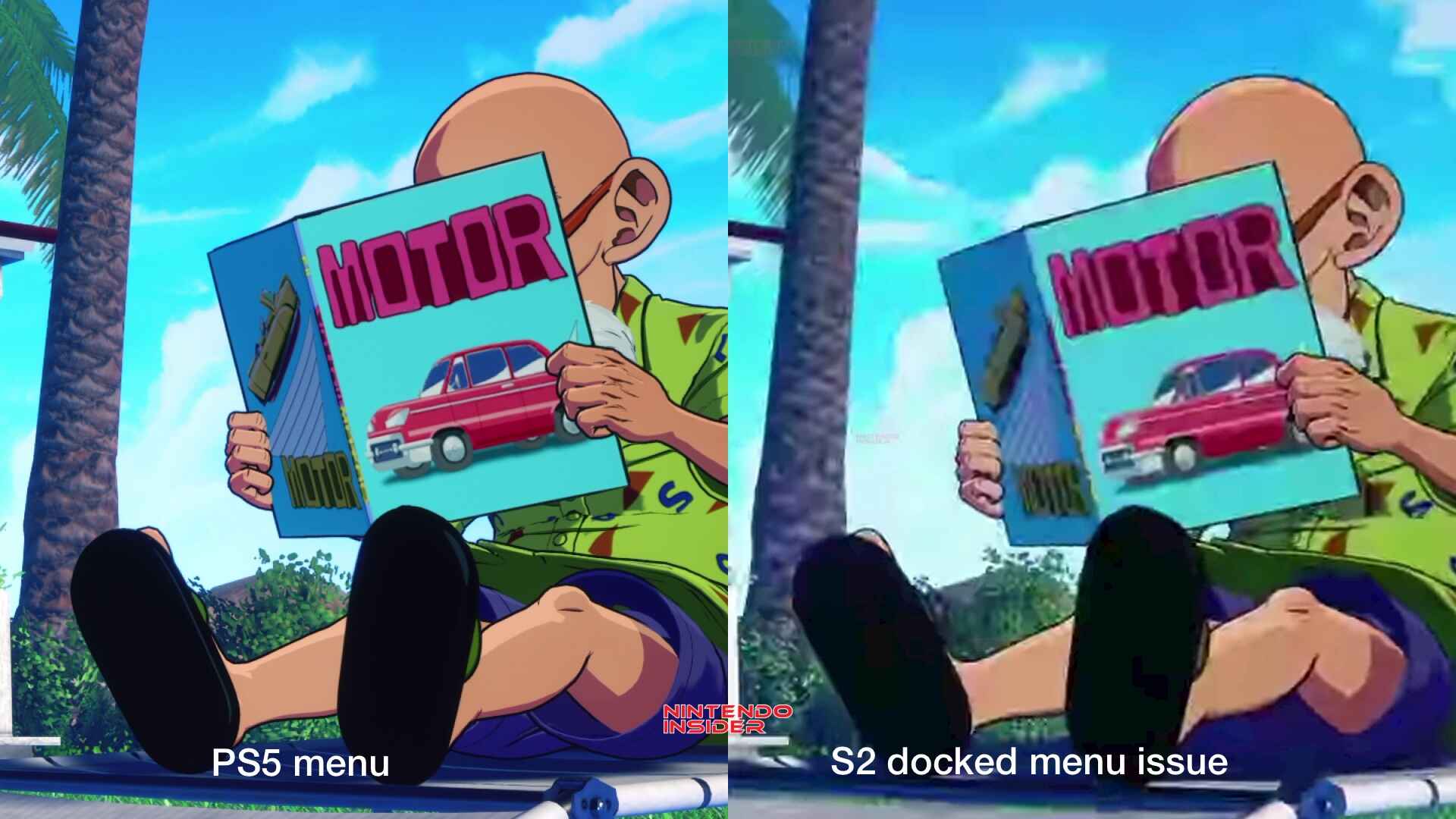 dragon ball sparking zero review menu screenshot