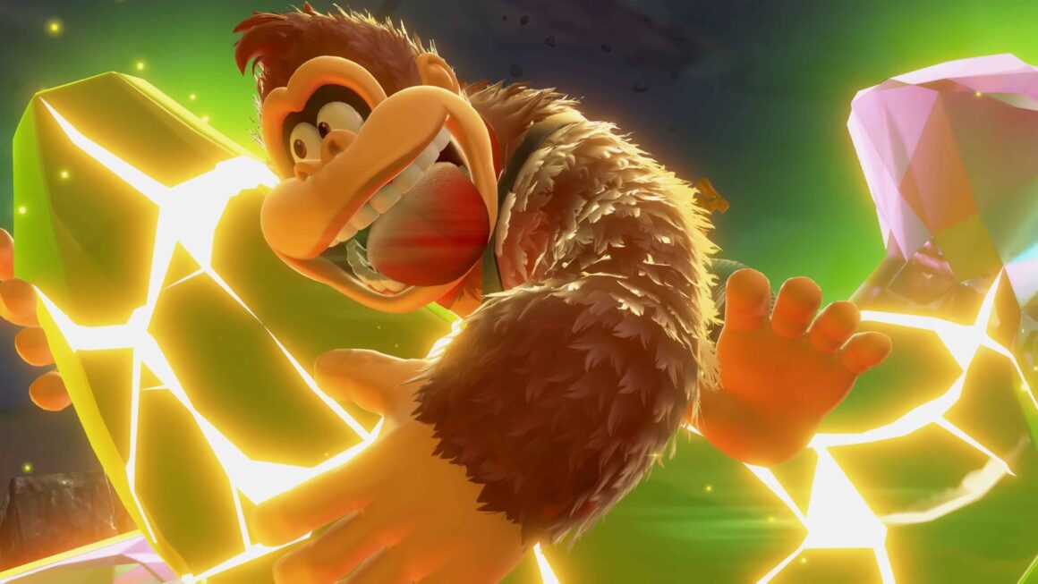 donkey kong bananza screenshot