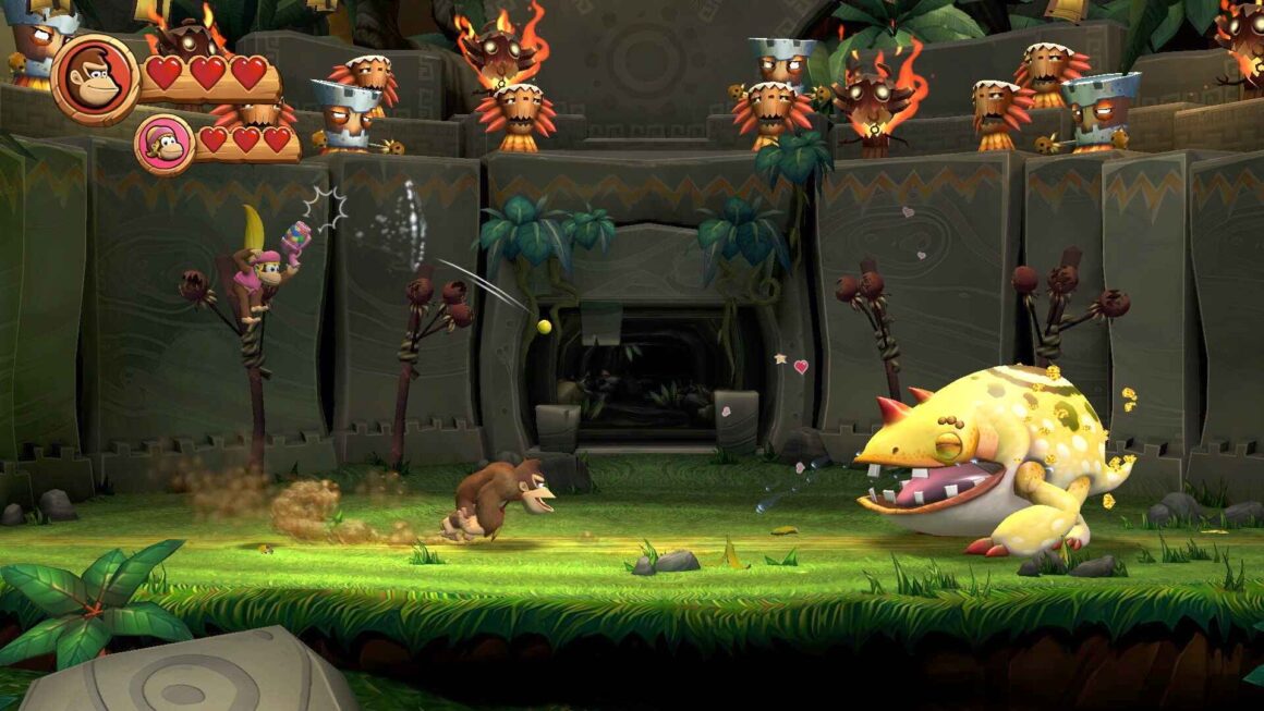 donkey kong country returns hd dixie kong screenshot
