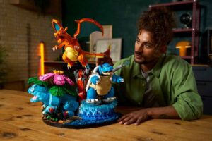 lego pokemon venusaur charizard and blastoise photo