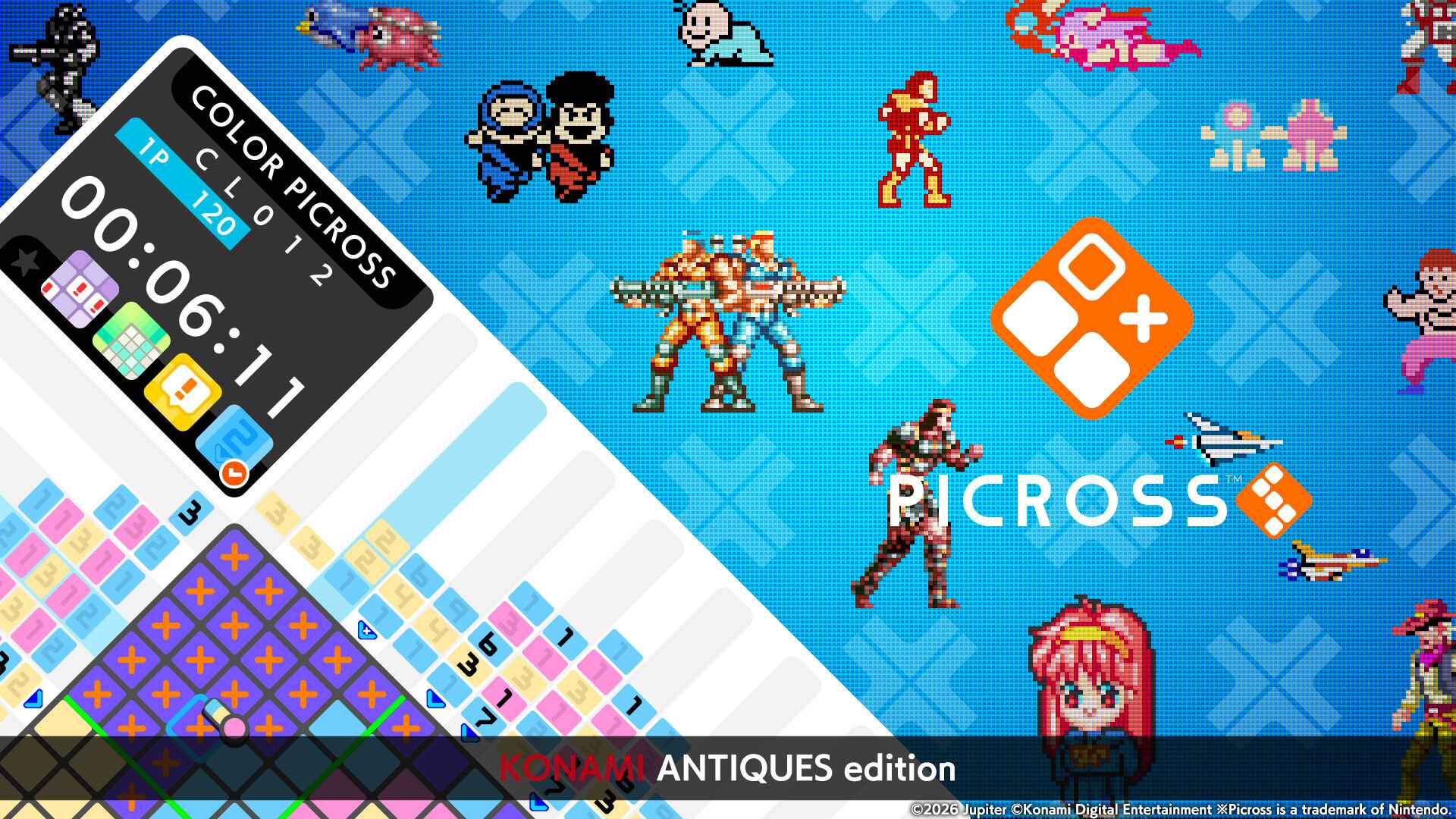 Picross S Konami Antiques Edition Announced | Nintendo Insider - Nintendo News Article