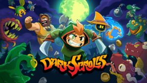 Shmup-Like Chaos Awaits You In Dark Scrolls On Nintendo Switch dark_scrolls_banner