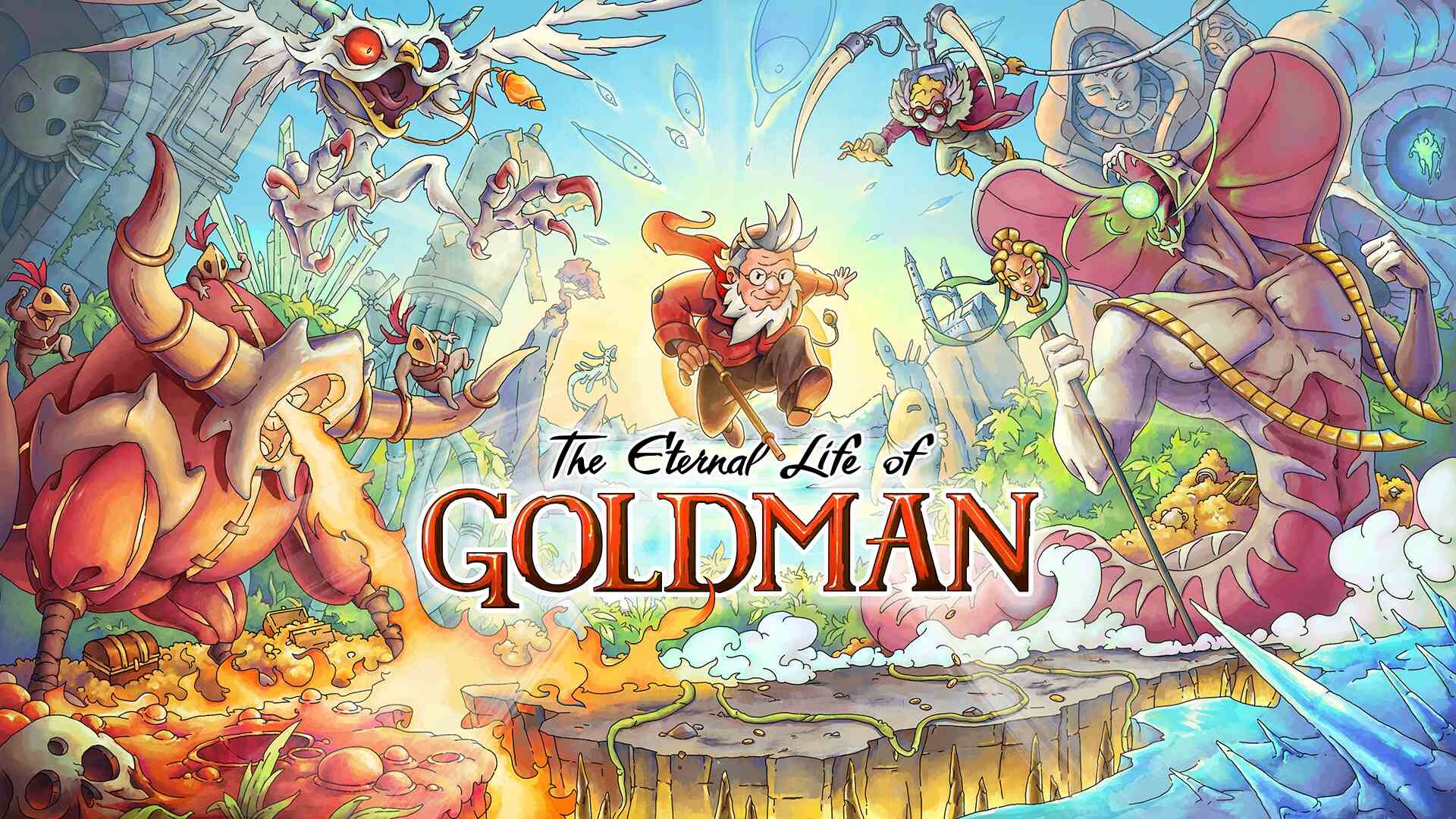 The Eternal Life of Goldman Nintendo Switch: THQ Nordic and Weappy Studio Reveal New Gameplay Trailer - Nintendo News Article