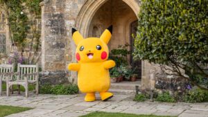 Pokémon And The National Trust Team Up For May Half Term Outdoor Activities pokemon_tcg_mega_evolution_trail_pikachu_photo